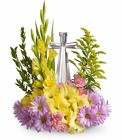 Teleflora's Crystal Cross Bouquet from Backstage Florist in Richardson, Texas